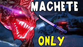 Can you beat FAR CRY 3 BLOOD DRAGON with only the Machete?!