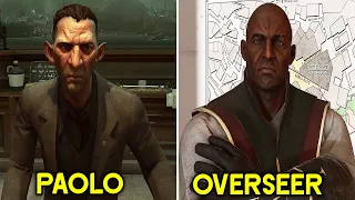 Dishonored 2 - Side With Paolo VS Overseer Byrne (All Choices)