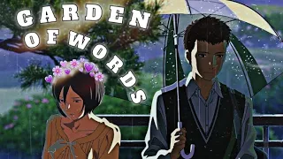 Garden of words 💚✨ 4k edit 60 fps