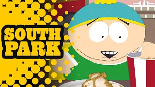 Eating All the Skin Off the Fried Chicken - SOUTH PARK