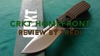 CRKT Homefront Review - Unique Field Strip Technology!