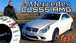 2005 Mercedes CLS55 AMG - 250 km/h niczym lekki jogging!