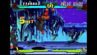 F101:PS1 Marvel Super Heroes vs. Street Fighter : Akuma Vs Cyber Akuma