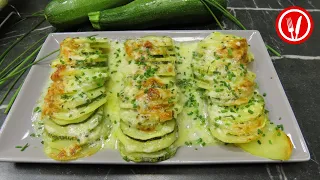 Cheesy Zucchini and Potato Casserole