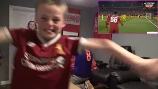 Liverpool 4-0 Barcelona ●  LIVE Fan Reactions ● with Highlights ● You'll Never Walk Alone