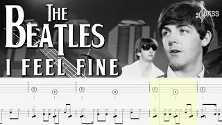 The Beatles -  I Feel Fine (Bass + Drum Tabs) By Paul McCartney & Ringo Starr
