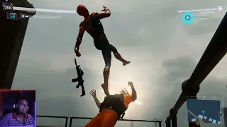Spider-Man using Iron spider suit for saving! #marvel #spiderman #viral #video