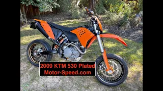 2009 KTM 530 EXC Plated | Motor-Speed.com