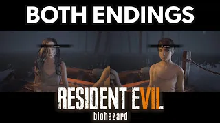 Resident Evil 7 Both Endings | Cure Mia (Good Ending) or Cure Zoe (Bad Ending)