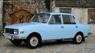 1:18 Wartburg 353 '67, light blue - Model-Car Group (MCG) [Unboxing]