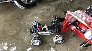 HPI Savage 25 First Drive After Upgrades