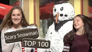 TOP 100 Scary Snowman Just for Laughs 2020