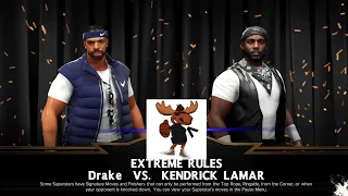 WWE 2K24: Kendrick Lamar Vs Drake