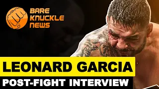 Leonard Garcia vs Joe Elmore BKFC 16 | Post-Fight Interview