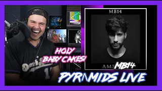 First Time Reaction MB14 PYRΛMIDS LIVE (BLOWN AWAY!) | Dereck Reacts