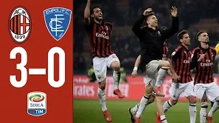 Highlights AC Milan 3-0 Empoli - Matchday 25 Serie A TIM 2018/19