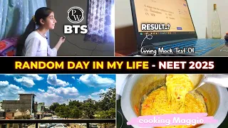 A Random Day in the life of Neet aspirant✨ | Mock test score? | Life update