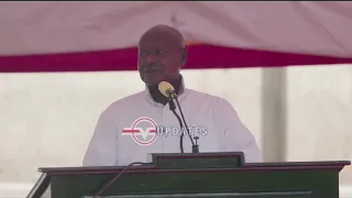 Museveni visits  kitebi senior secondary school