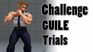 STREET FIGHTER 5 - Challenge Mode GUILE trials 1080P Full HD 60fps