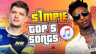 TOP 5 hit songs from s1mple