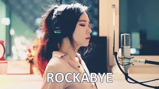 Шок!!!!Кореянка взорвола интернет!!! Rockabye  by cover Jfla