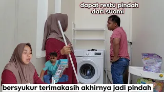 akhirnya di pindah ⁉️Bersyukur dapat restu dari suami