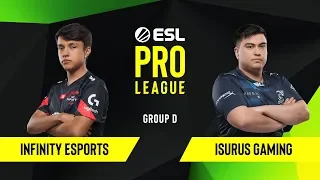 CS:GO - Isurus Gaming vs. Infinity Esports [Inferno] Map 2 - Group D - ESL NA Pro League Season 10