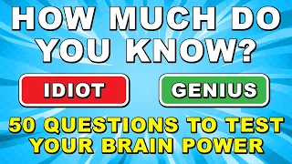 This Quiz Will Test If Your Brain Is Still Working - Trivia Quiz Game