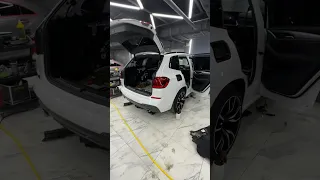 BMW X3 на «ТОТАЛЬНОЙ» шумоизоляции 🔇