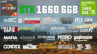 GTX 1660 6GB Test in 30 Games