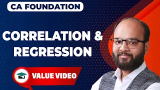 Correlation & Regression One Shot Revision | CA Foundation Statistics | CA Foundation Dec 2023| ICAI