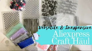 AliExpress Craft and Card Making Supply Haul | Inexpensive Craft Supplies | The Creative Cochrane