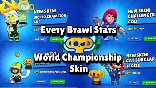 Every Brawl Stars World Championship Skin! ✨️