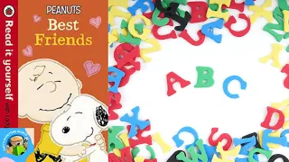 💜Peanuts: Best Friends - Read it yourself with Ladybird: Level 1📚Kids Storybooks Read by Dixy💖