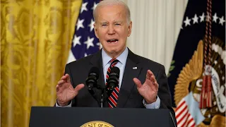 Joe Biden slammed over 'disgusting' joke before making remarks on school shooting