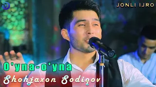 Shohjaxon Sodiqov - O'yna-o'yna (jonli ijro 2020)