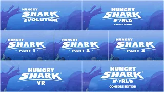 EVOLUTION OF HUNGRY SHARK GAME (2010-2022) 1 BILLION DOWNLOADS TRAILER