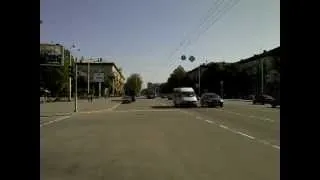 Трафик на пр.Ленина в Запорожье 02102012