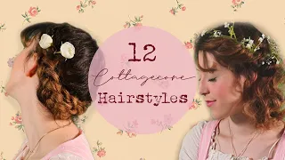 12 Vintage Inspired Cottagecore Hairstyles (For Short and Medium Length Hair)