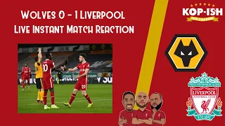 Wolves 0-1 Liverpool | 'LIVE' Instant Match Reaction | LIVERPOOL WIN AGAIN😎