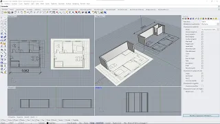 RHINO 7 Videocourse - 07 - Importing Vector Graphics, CAD, Raster Images, Scale and Tracing
