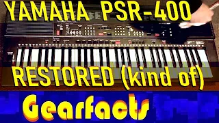 Yamaha PSR-400 keyboard fixed by Dad/Daughter team