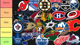 NHL LOGOS TIER LIST (NHL Logos Ranked)