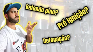 Como evitar e corrigir quando bater pino, detonação, pré ignição e evitar que o pistão fure