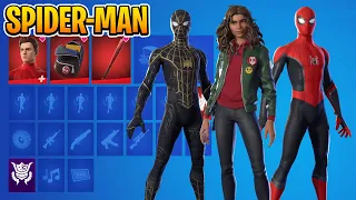 FORTNITE X SPIDER-MAN: NO WAY HOME SKINS..!!!