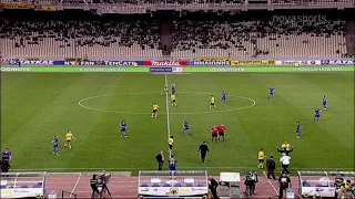 ΑΕΚ - Αστέρας Τρίπολης(2-0), 18/04/2010