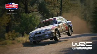 EA WRC - Rally Chile Stage 7 "El Ponen" 10,1km - 1988 Mitsubishi Galant VR4