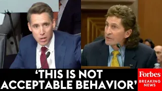 'That's A Pretty Big Deal': Josh Hawley Lights Into DHS Official Over Censorship Of Americans