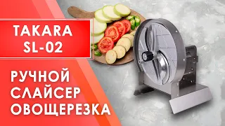 Овощерезка Takara SL-02, ручной слайсер для овощей и фруктов