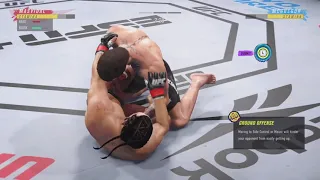 Making my Opponent Rage Quit After Taunting me (PS5, UFC 4 Online)